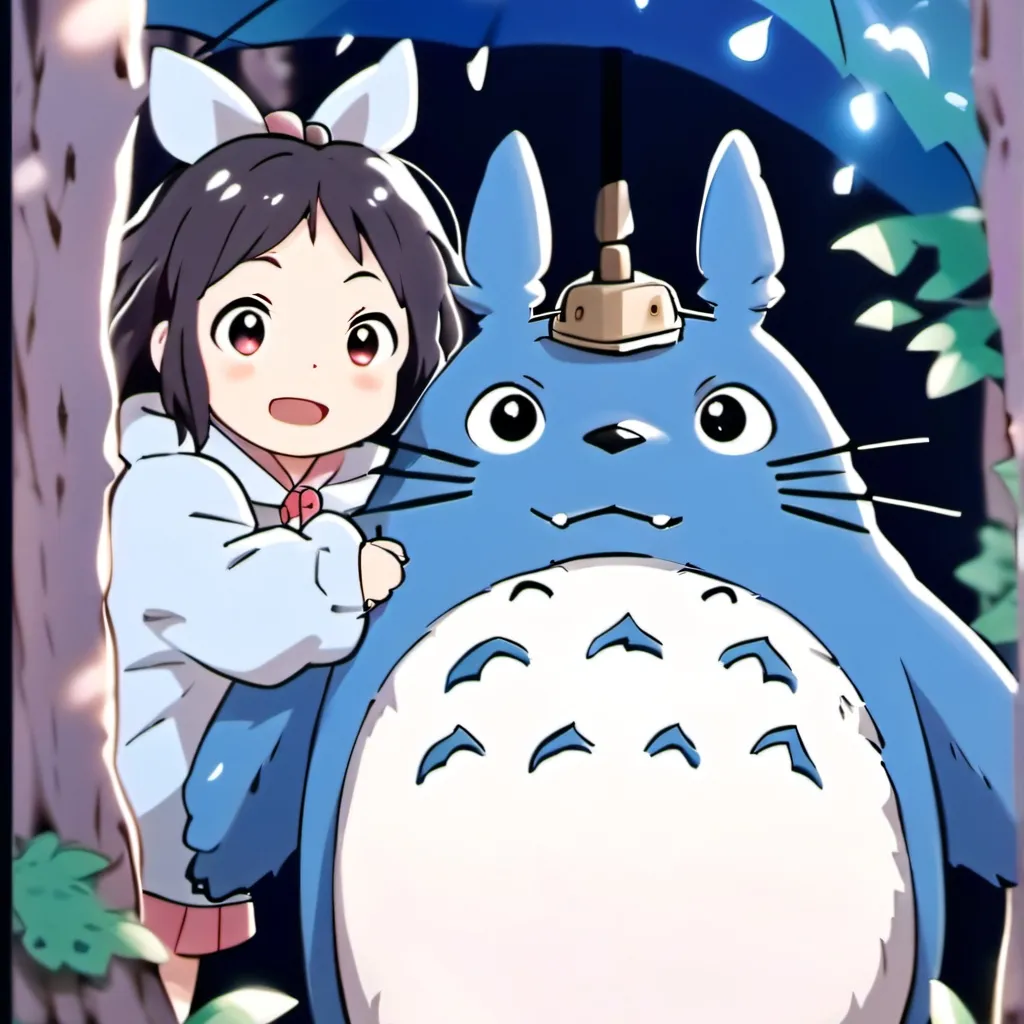 chat with ai character: Totoro!!