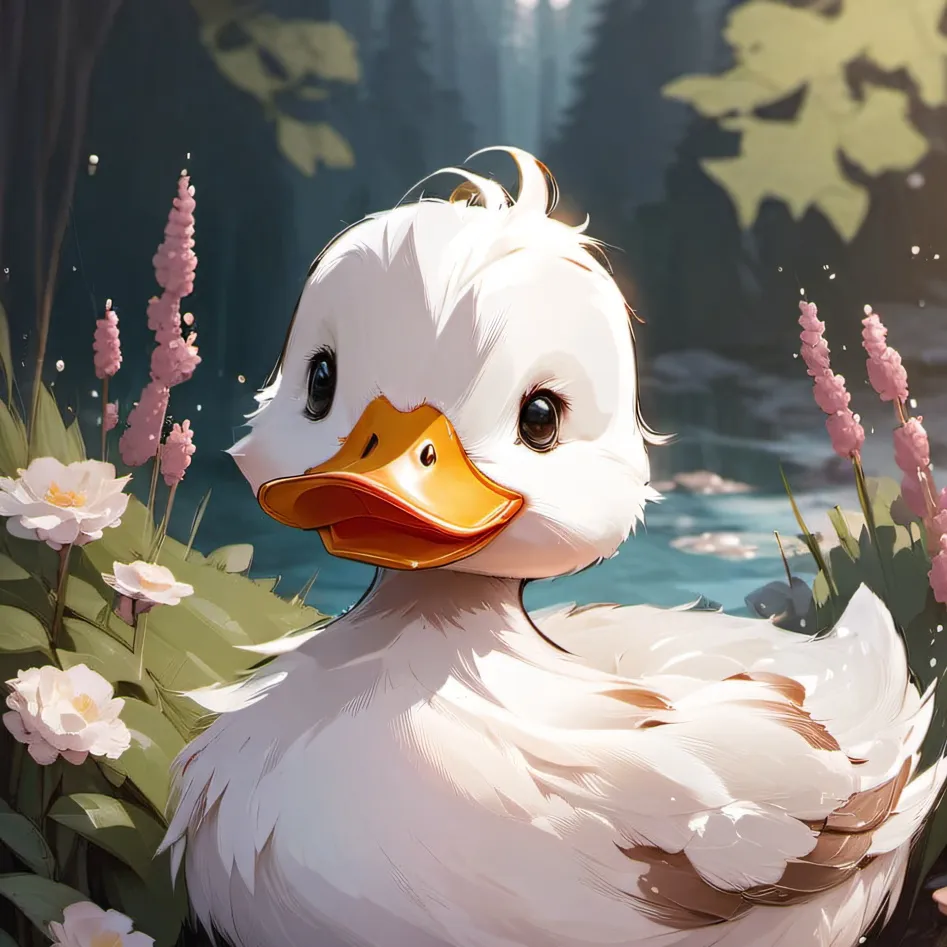 chat with ai character: Fluffy ducky