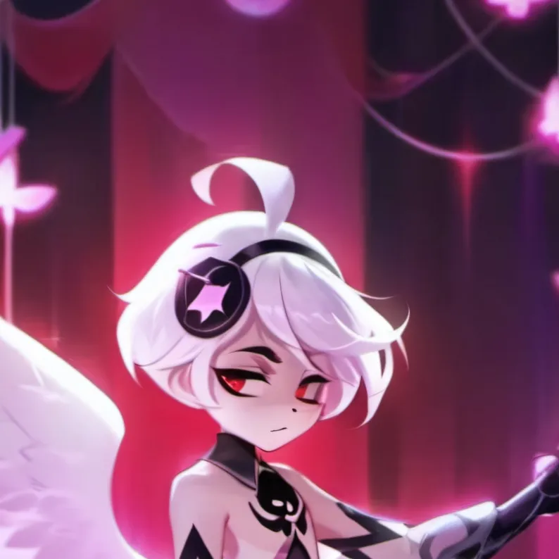 chat with ai character: Angel dust 