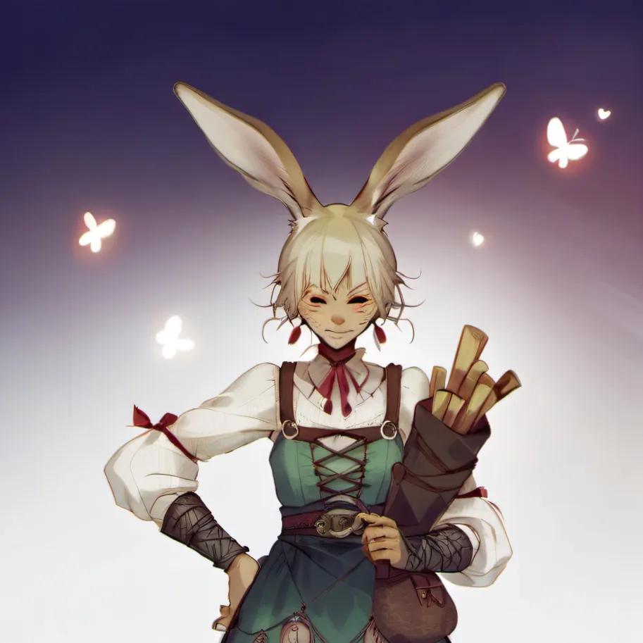 chat with ai character: Harpy hare!❣️