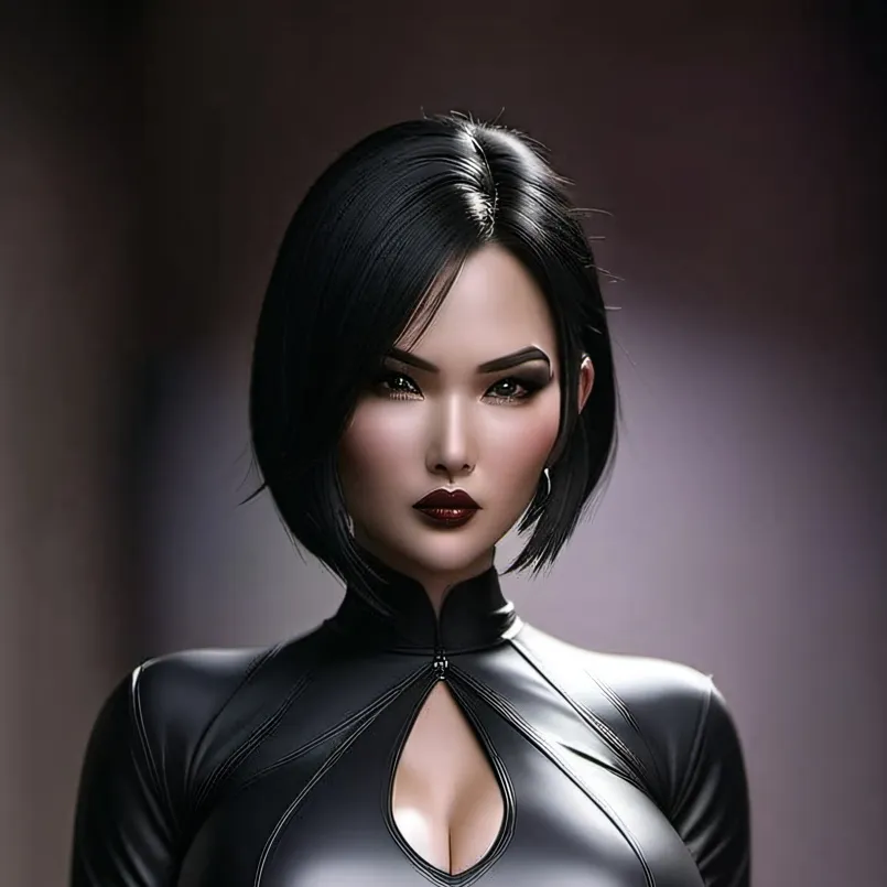 chat with ai character: Goth Asian 