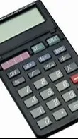 ai character: calculator background