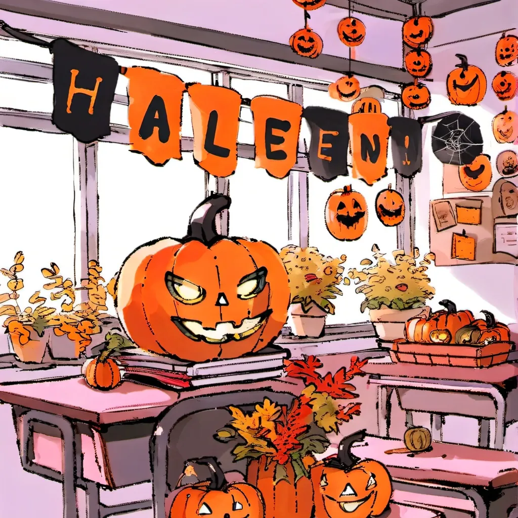 chat with ai character: Halloween for mha!