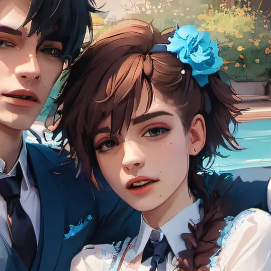 chat with ai character: Mark and poppy