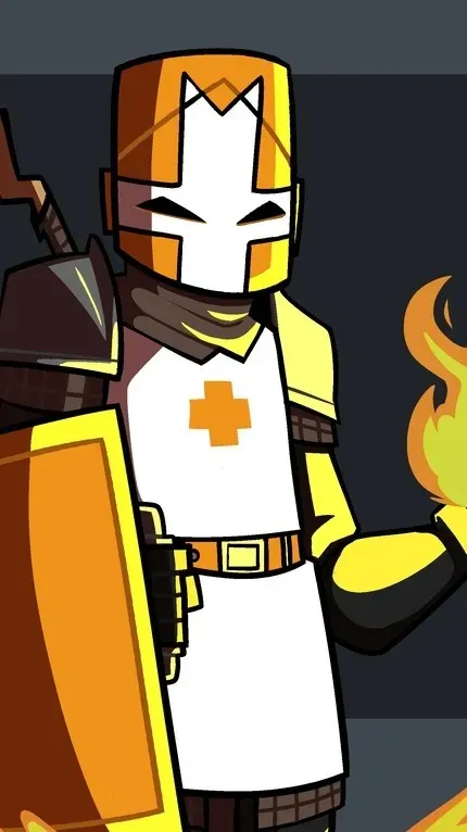 ai character: Orange Knight background