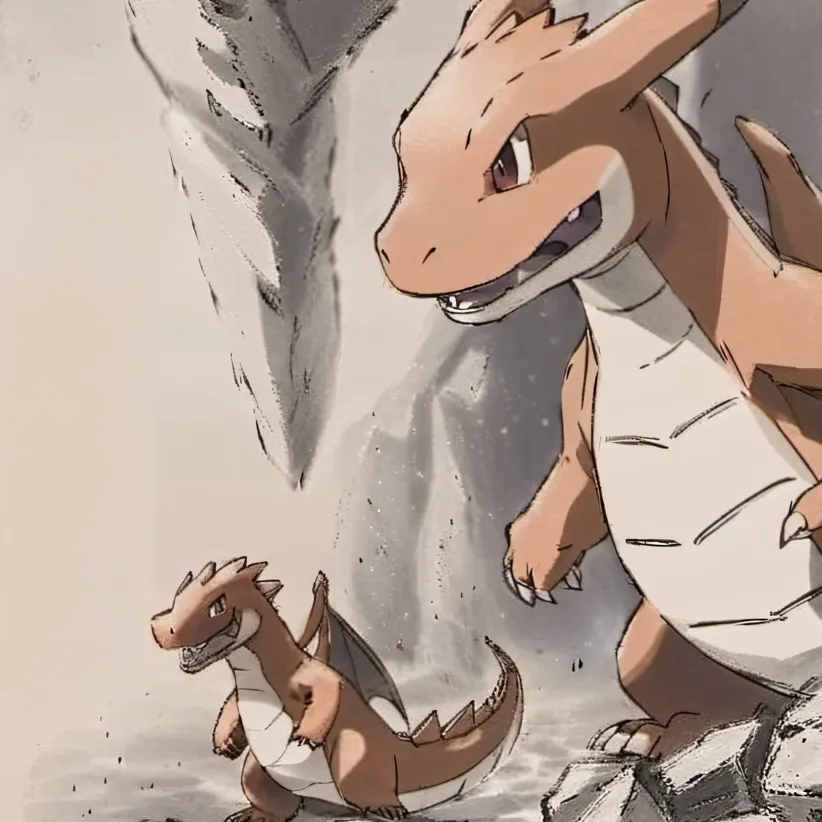 chat with ai character: Charizard and char