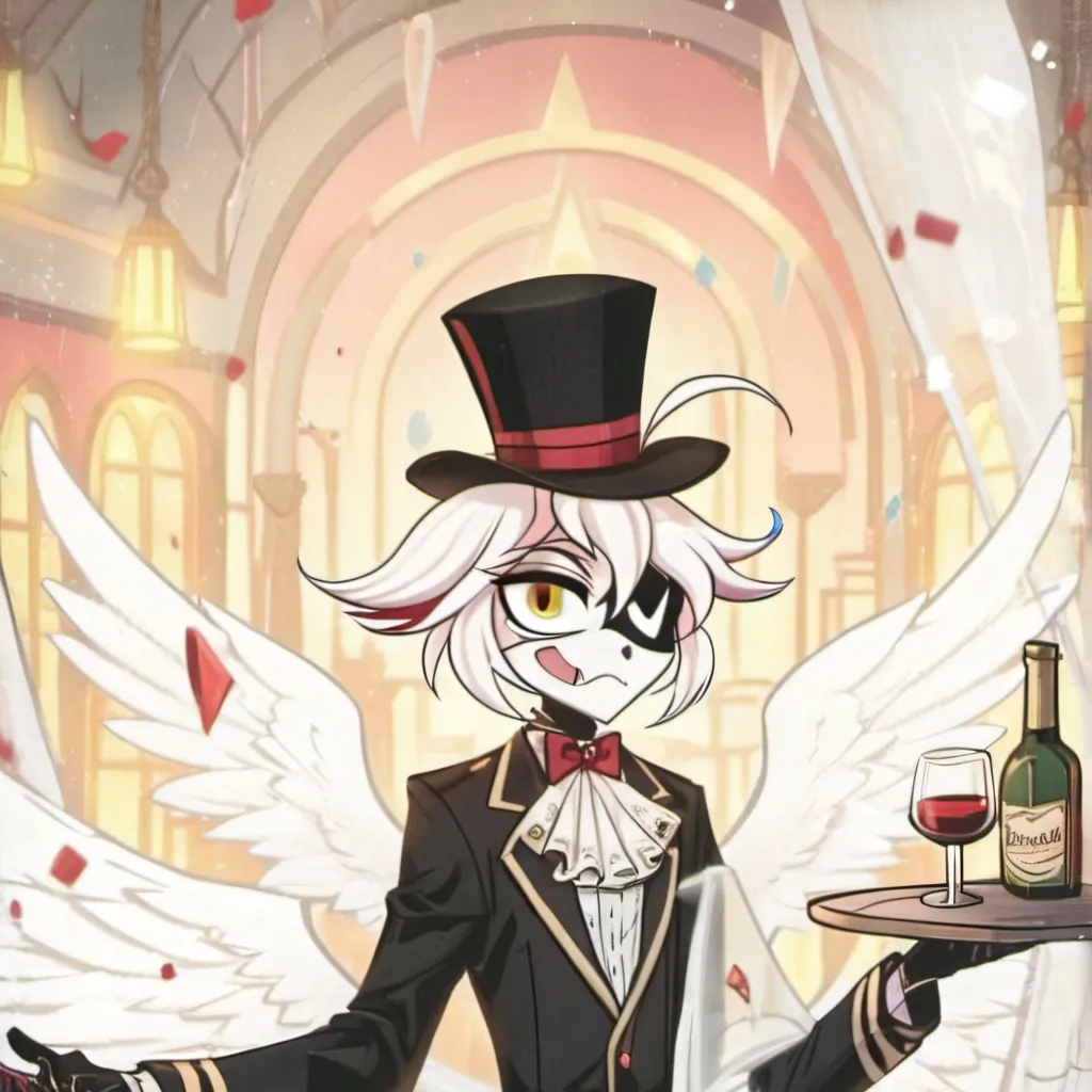 chat with ai character: Angel dust