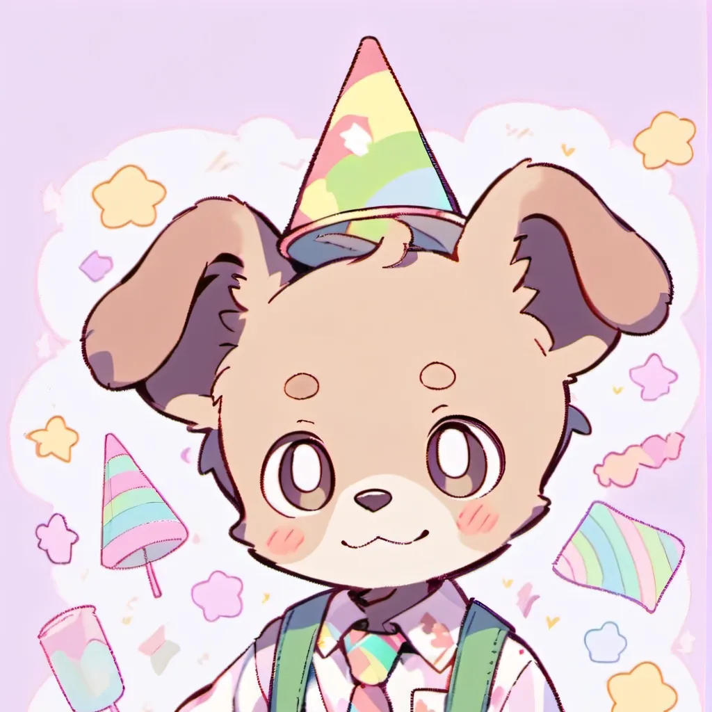 chat with ai character: Happy the Dog