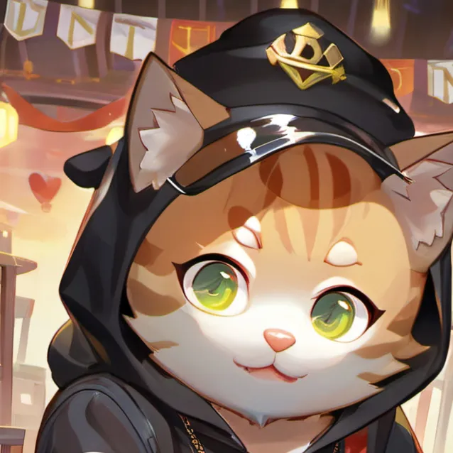 chat with ai character: kitten in fries 🍟