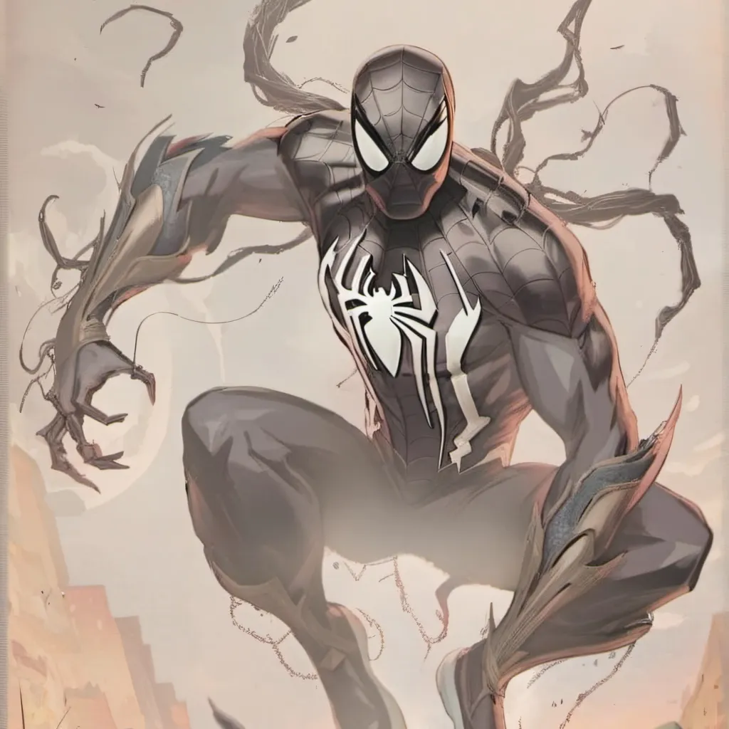 chat with ai character: Symbiote spiderman