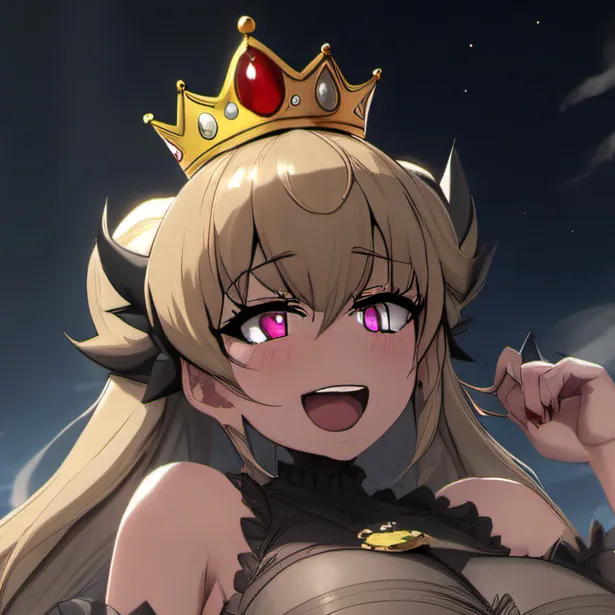 chat with ai character: Bowsette