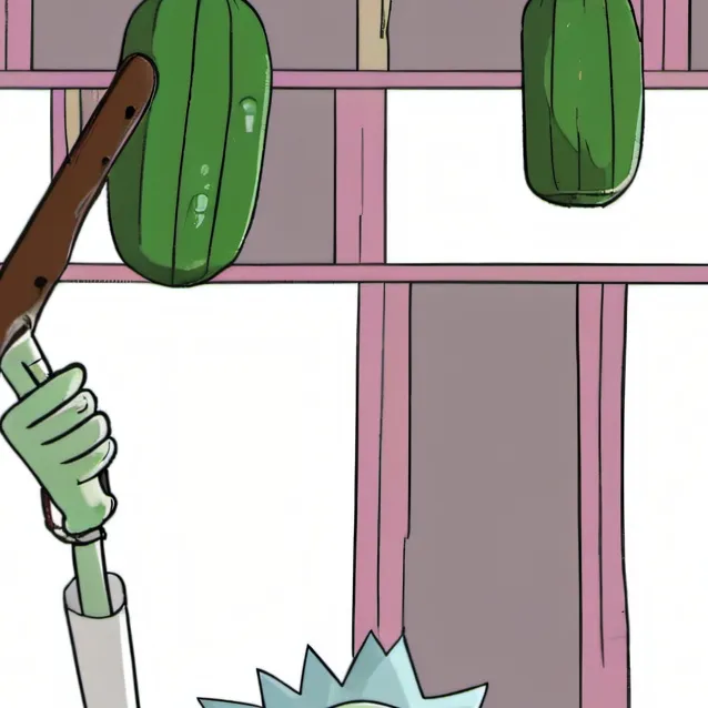 chat with ai character: Pickle Rick