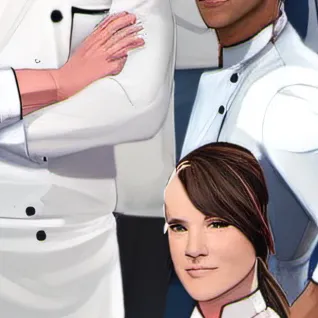 chat with ai character: Gordon with chefs