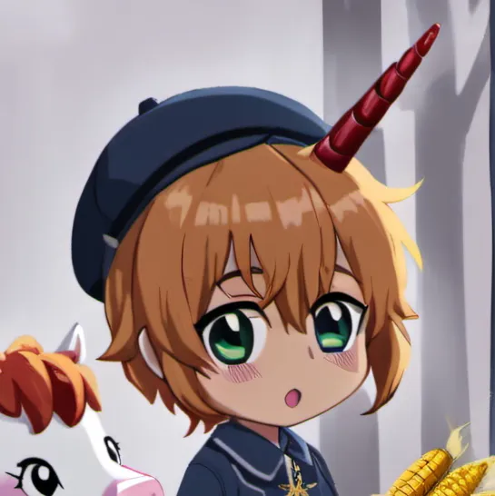 chat with ai character: Crafty corn
