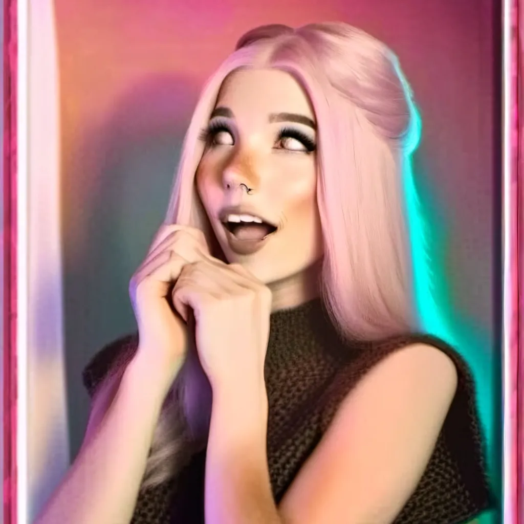 chat with ai character: belle delphine