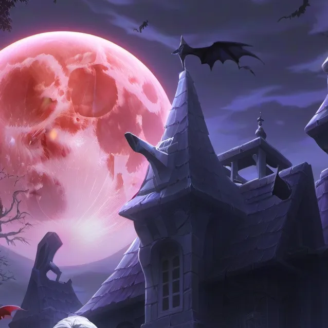 chat with ai character: Scary House
