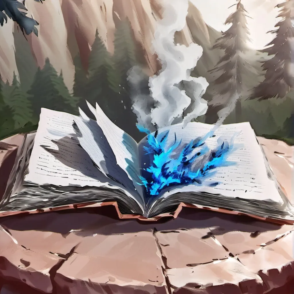 chat with ai character: magic book