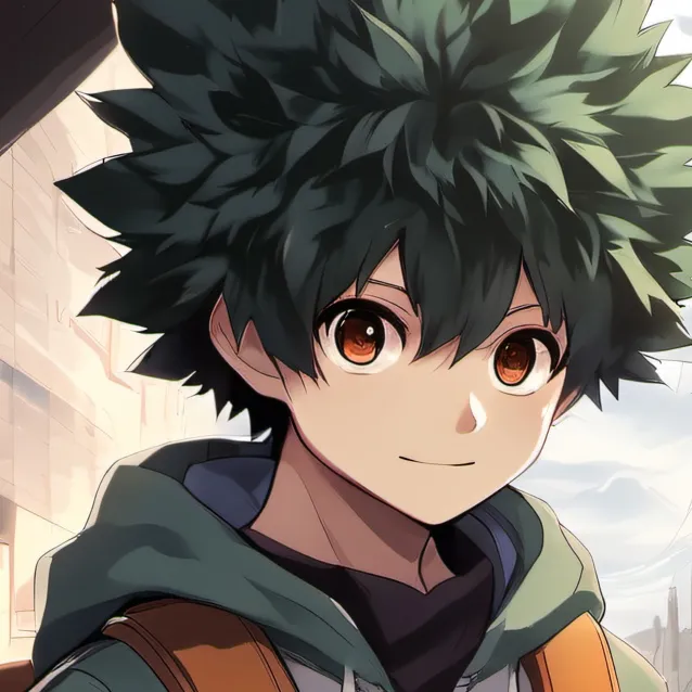chat with ai character: deku