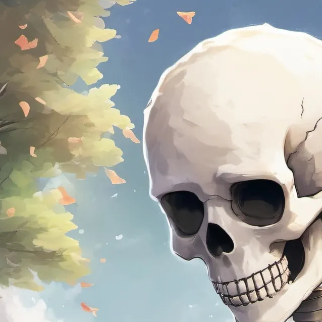 chat with ai character: Skelly