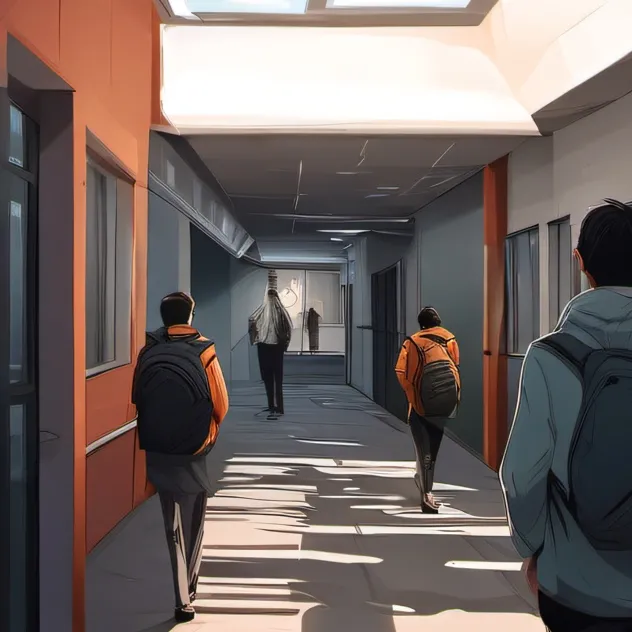 chat with ai character: School (horror)