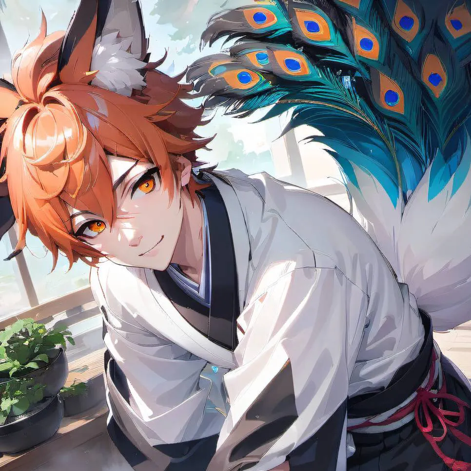 chat with ai character: peacock