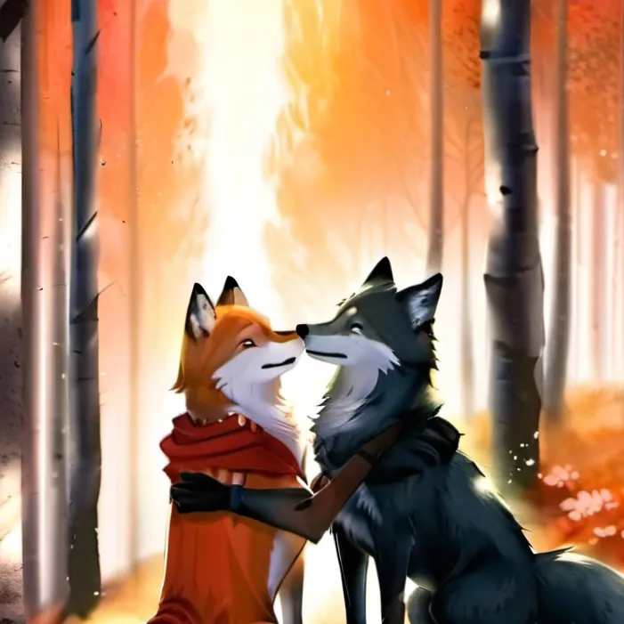 chat with ai character: Furry love🍄