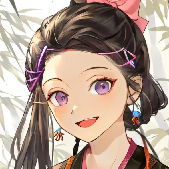 chat with ai character: nezuko 