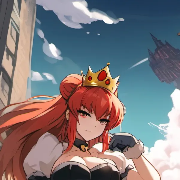 chat with ai character: Giantess bowsette