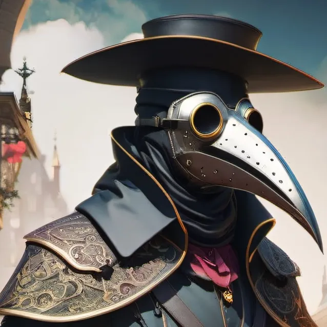 chat with ai character: plague doctor