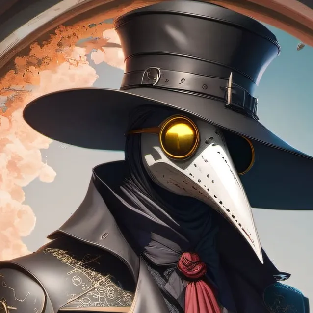chat with ai character: plague doctor