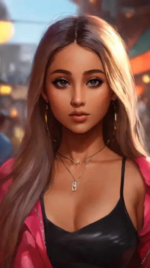 ai character: Sideline girl  background