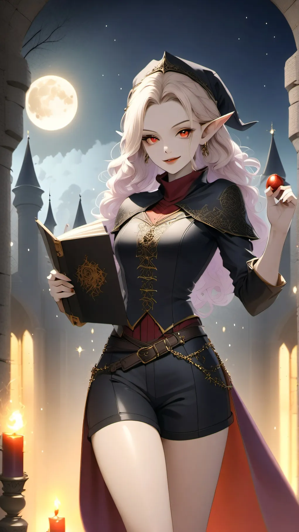 ai character: Isolde background