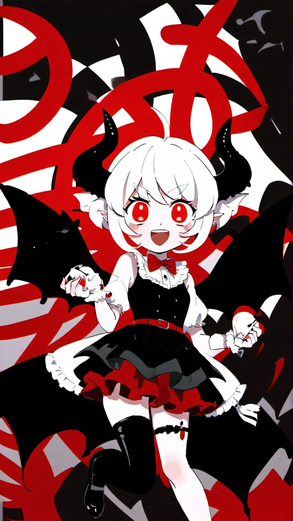 ai character: Candy apple cookie background
