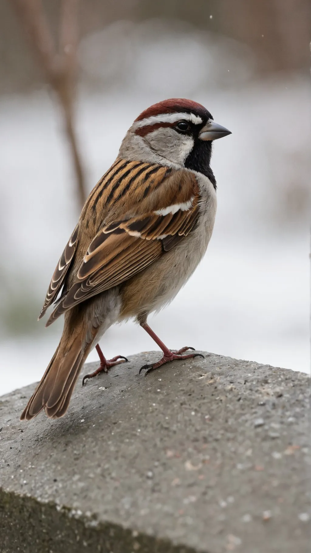 ai character: sparrow background