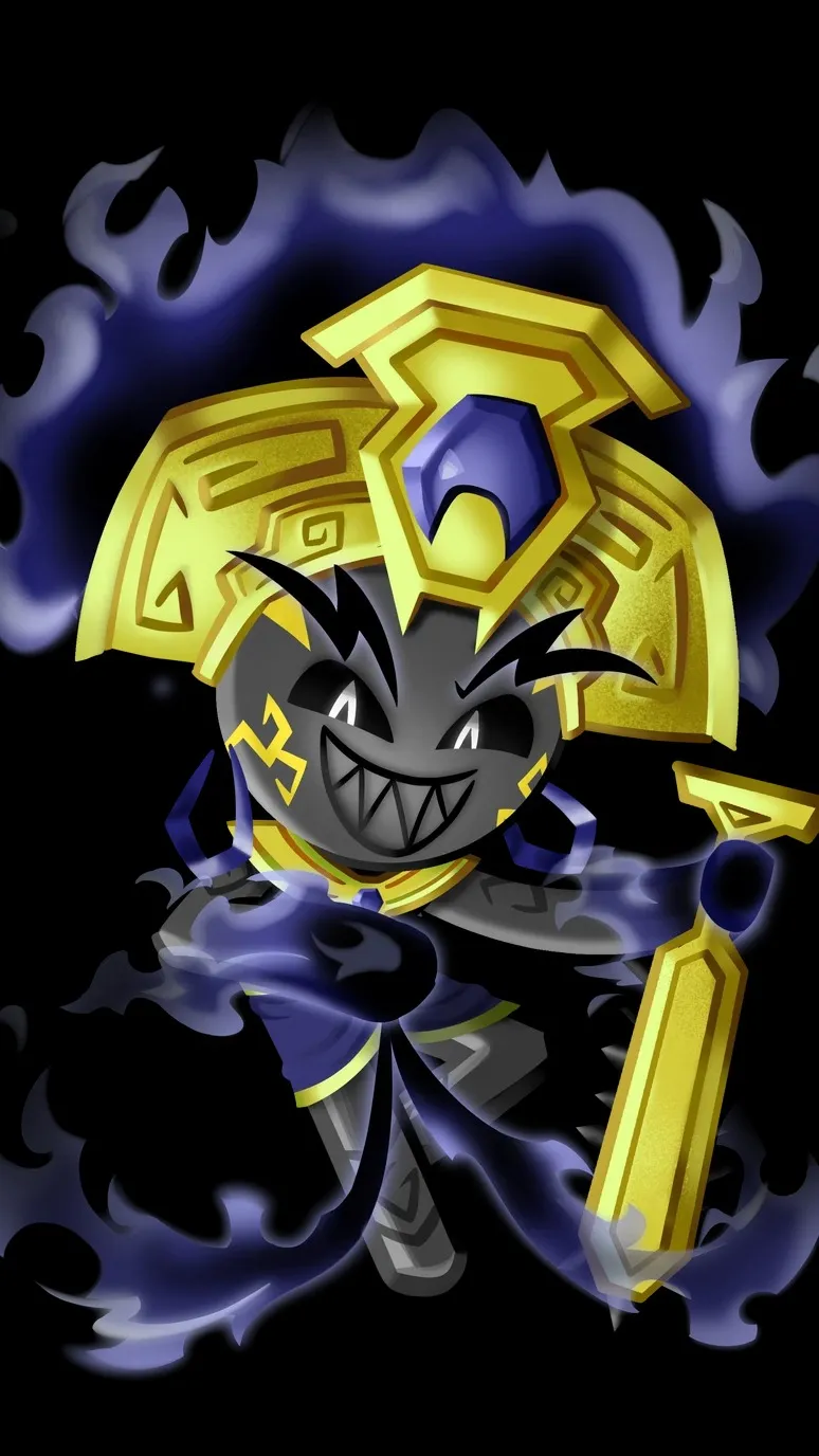 ai character: Smoking Flame background