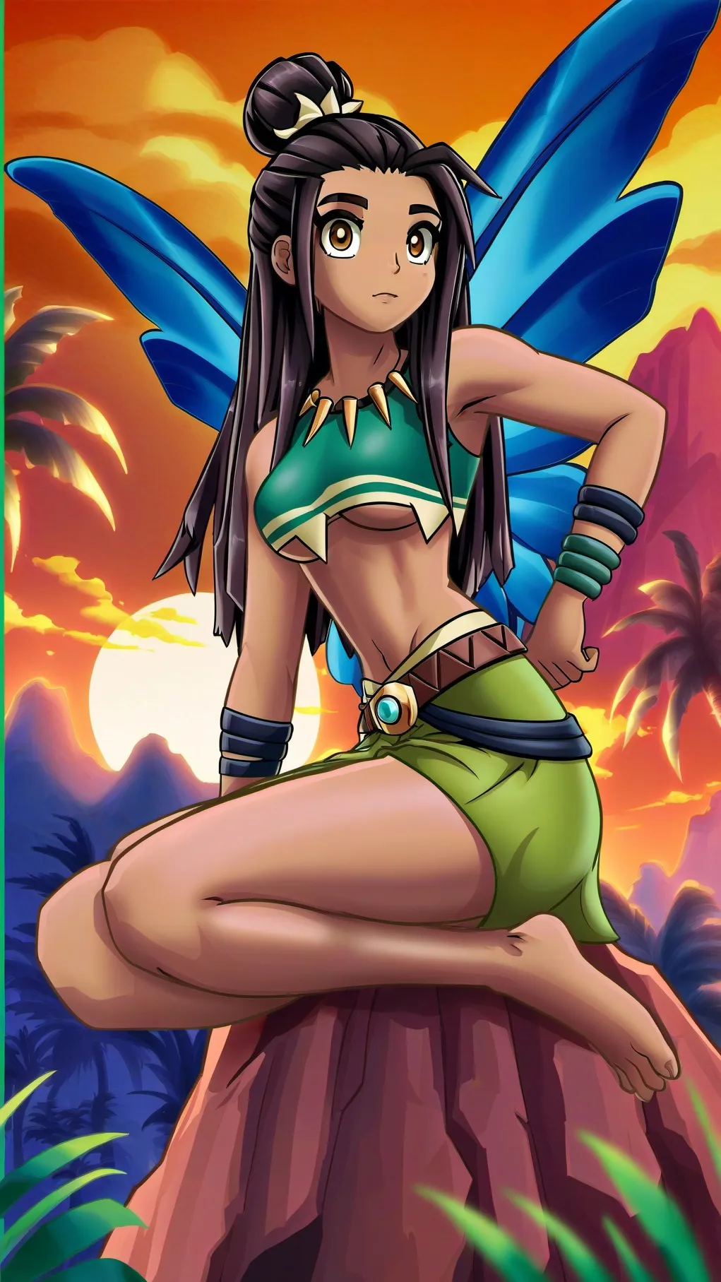 ai character: Taia background