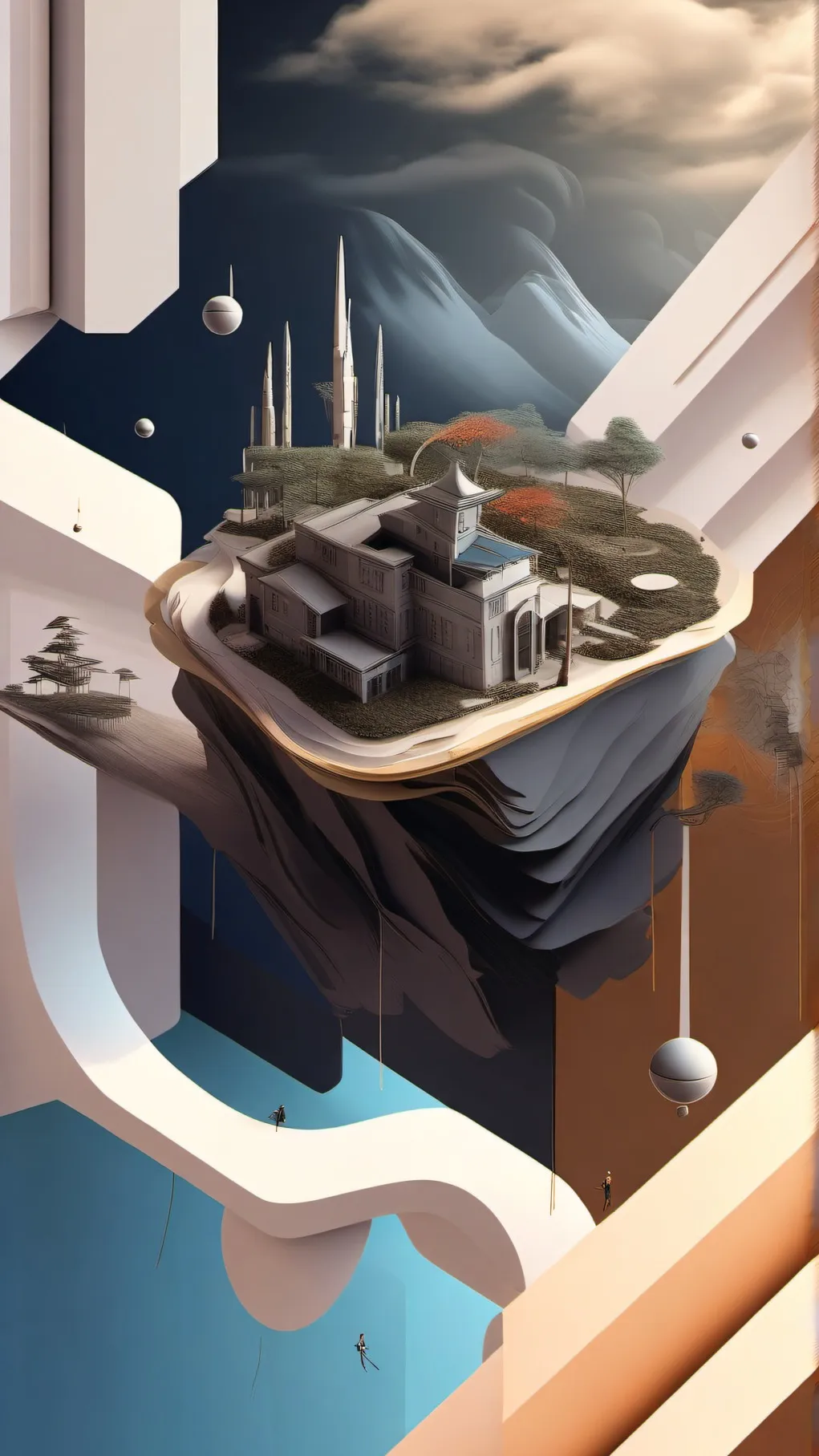 ai character: Surreality background