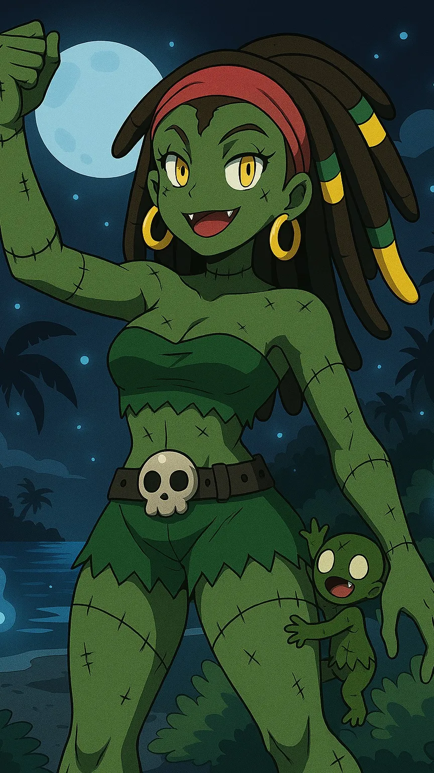 ai character:  Spirit Tamer Nyah background
