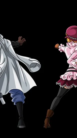 ai character: sabo and koala  background