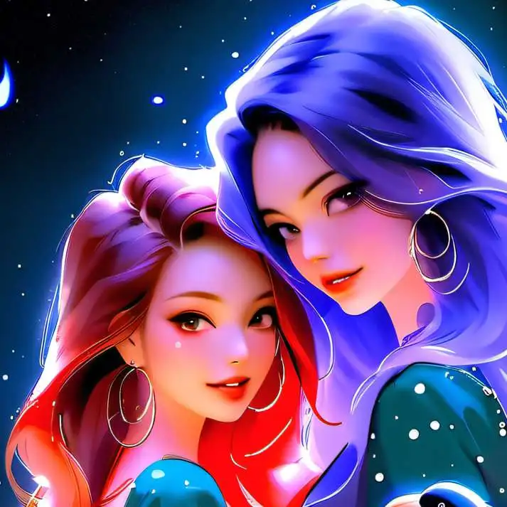 chat with ai character: Ruby & Sapphire