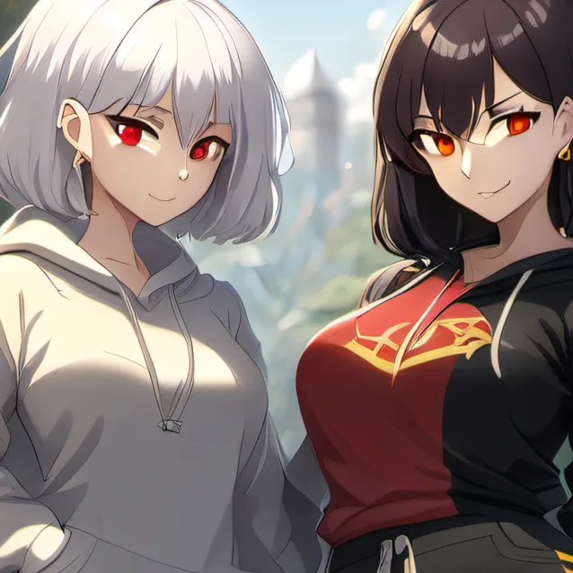 chat with ai character: Snow and Blaze