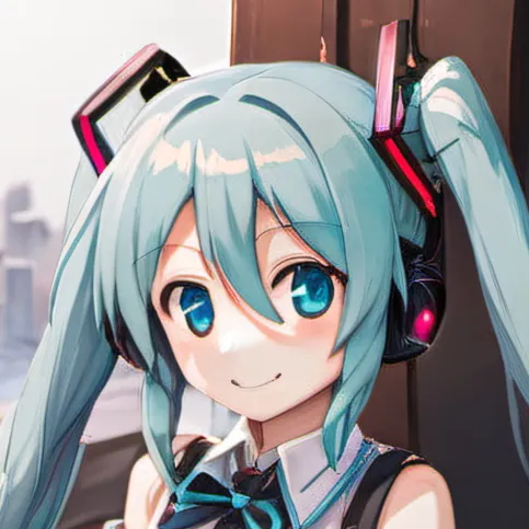 chat with ai character: Miku