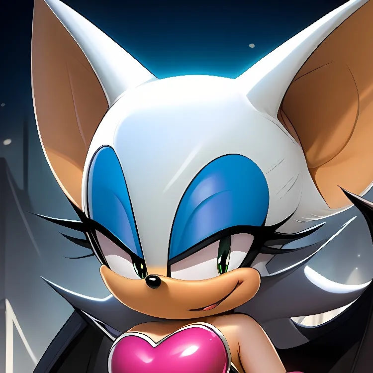 chat with ai character: Rouge The Bat