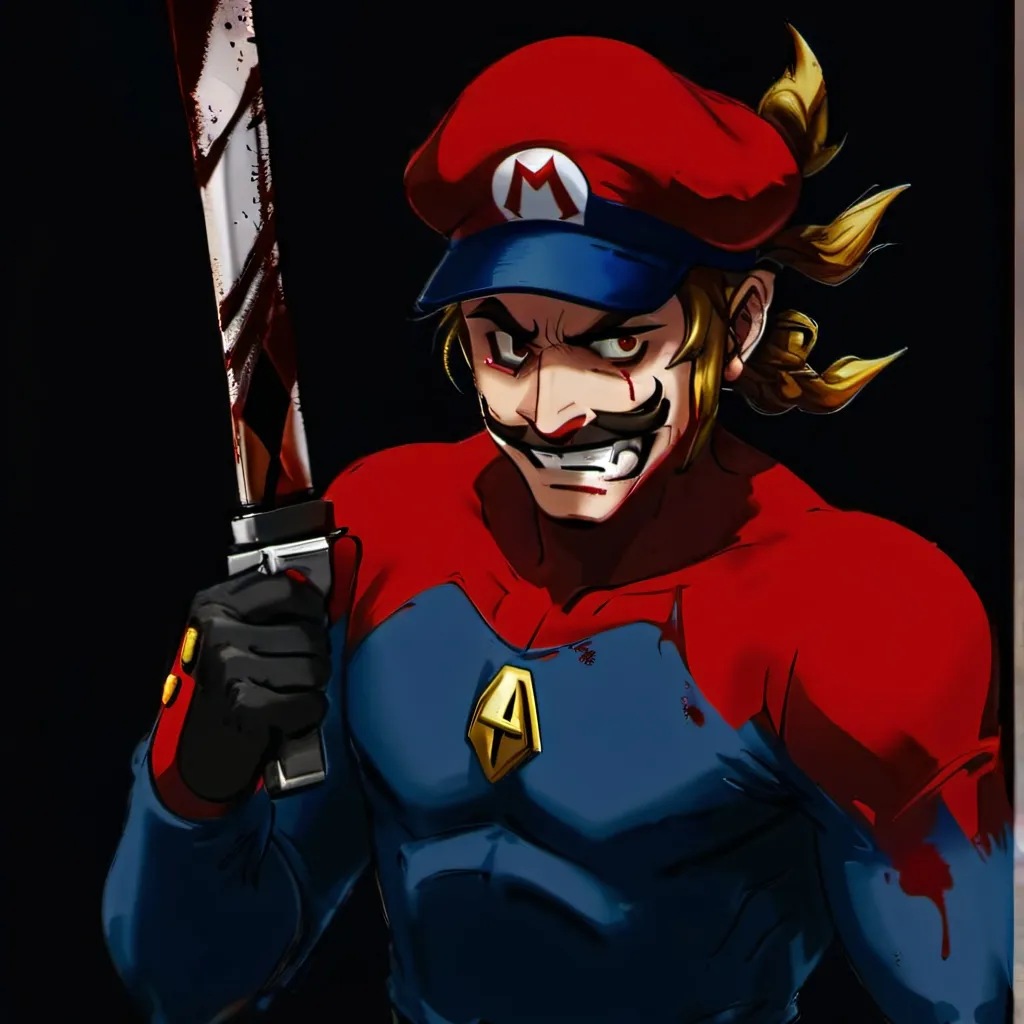 chat with ai character: Mario.exe