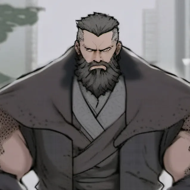 chat with ai character: the big soldier