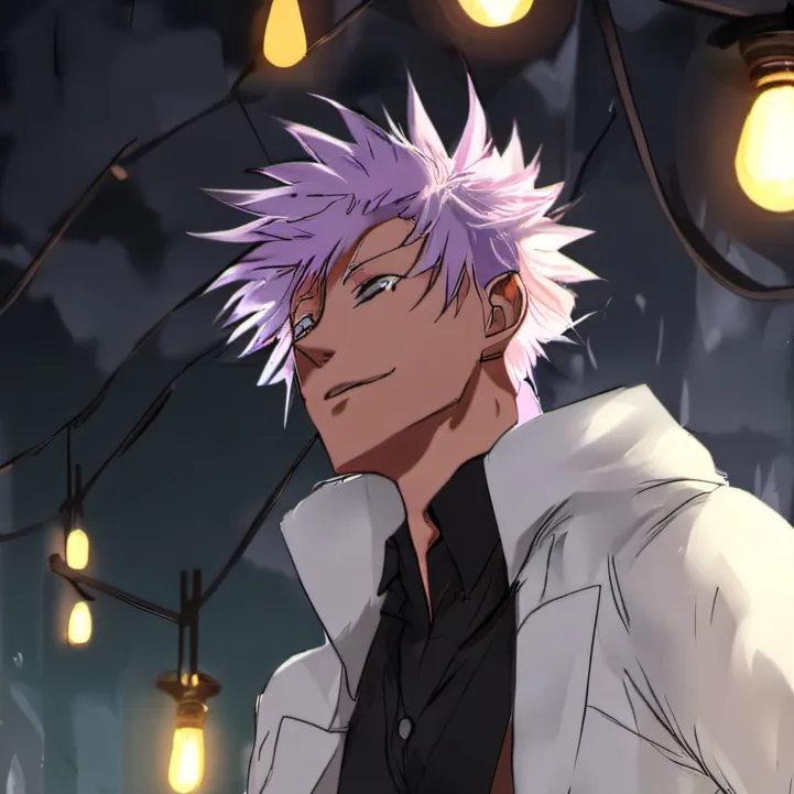 chat with ai character: satoru gojo