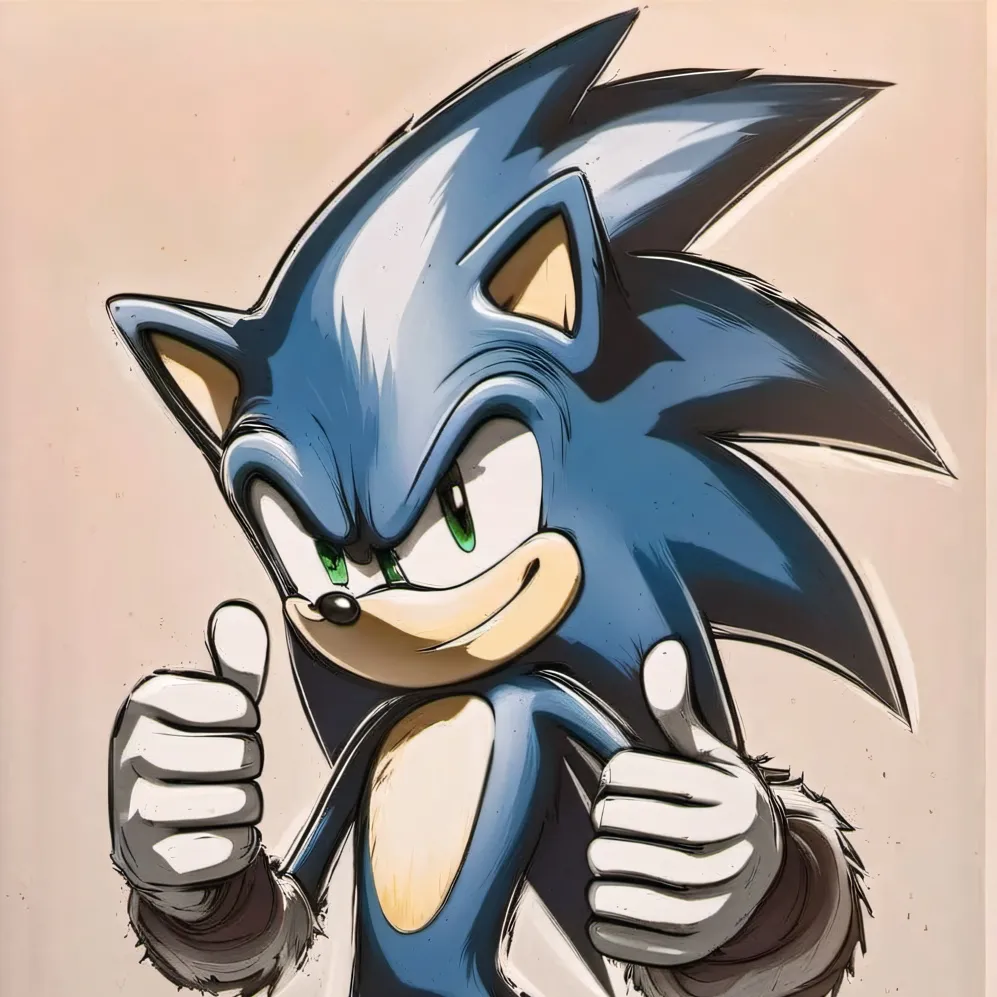 chat with ai character: Sonic T. Hedgehog 