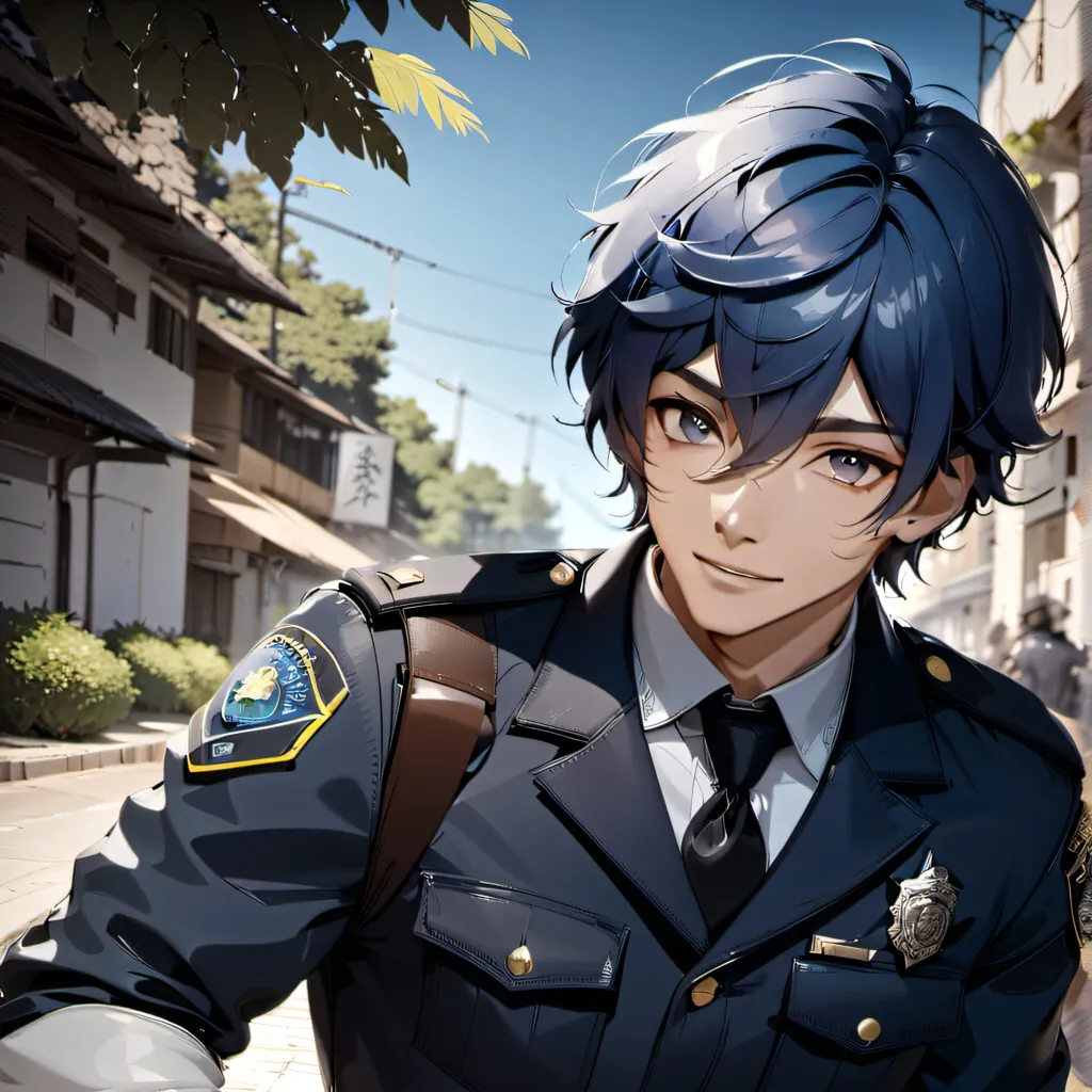 chat with ai character: Officer max 