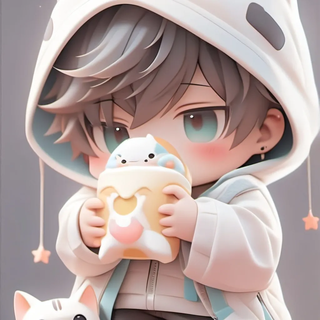 chat with ai character: baby neko boy(Aron