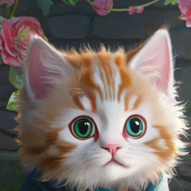 chat with ai character: Kitty little 